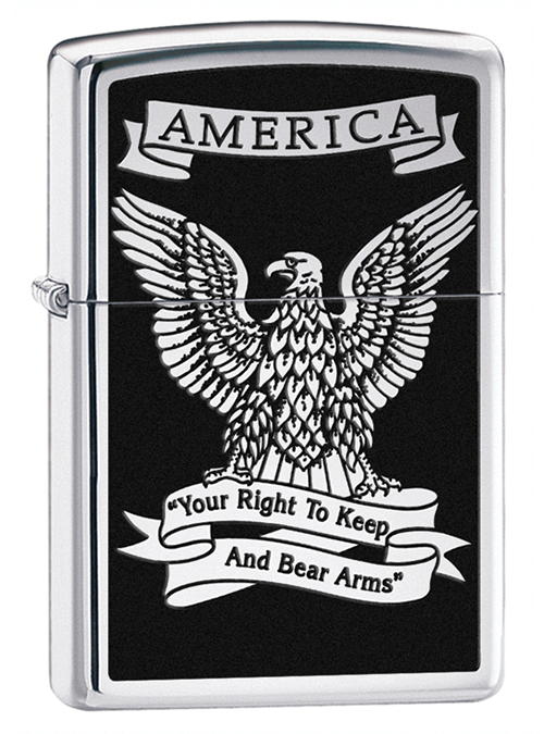 Zippo Right To Bear Arms